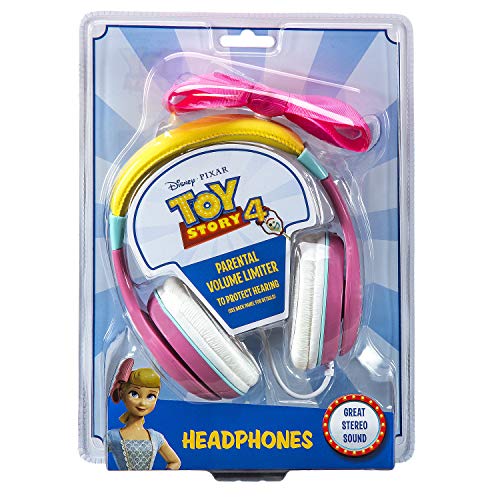 eKids TS-140BP Toy Story 4 Bo Peep Headphones (Parental Volume Control, 3.5mm Jack)