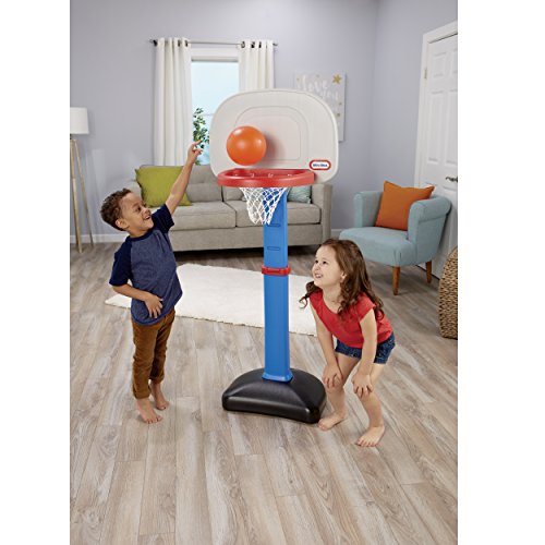 Little Tikes Easy Score Basketball Set (3 Balls Included) – Blue, Amazon Excl.