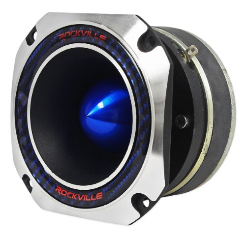Rockville RT4 2" 240W Car Tweeters with CEA Compliant Titanium Compression Horns [Pair]