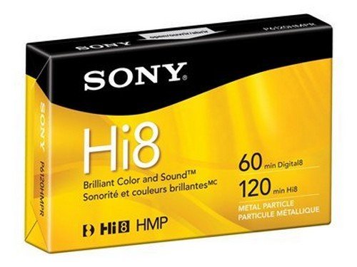 Sony Hi8 Metal Particle Tape P6120HMPR (120min)