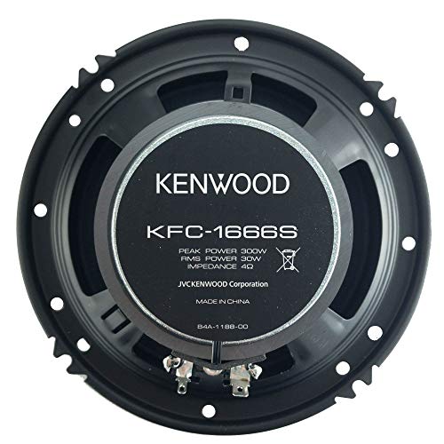Kenwood KFC1666S 6.5" 2-Way Automotive Speaker