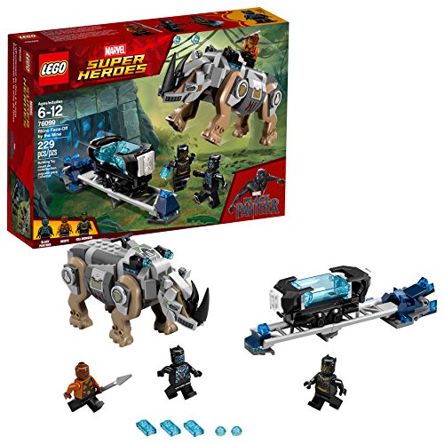 LEGO Marvel Super Heroes Rhino Face-Off by the Mine Building Kit (76099, 229 Pieces)