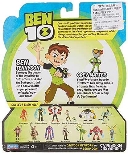 Ben 10 Grey Matter Action Figure (with Ben Figure)