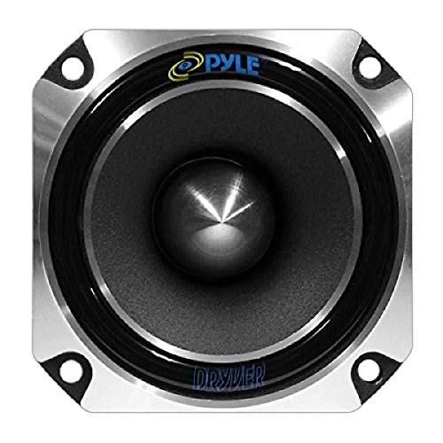 Car Audio Speaker Tweeter - PDBT28 (300 Watt, 1 Inch Super Titanium, Die Cast Aluminum Frame, 2kHz - 20kHz Frequency, 104dB, 4-8 Ohm, 30oz Magnet, 5"x5"x4")