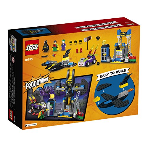 LEGO Juniors 10753 DC The Joker Batcave Attack Building Kit (151 Pieces)