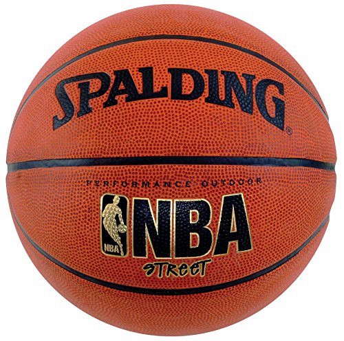 Spalding NBA Street Outdoor Basketball, Orange, Size 6 (28.5in)