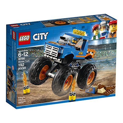 LEGO City Monster Truck 60180 Building Kit (192 Pieces) [Discontinued by Manufacturer]