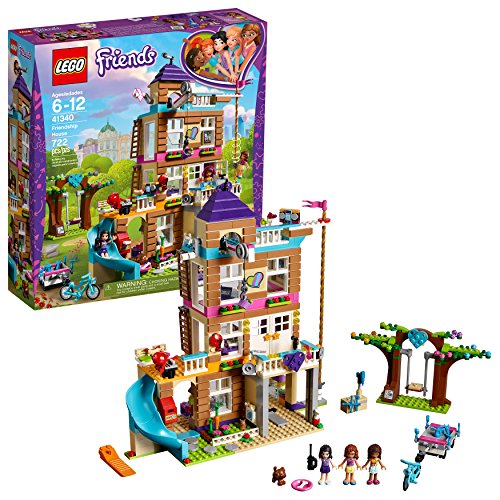 LEGO Friends Friendship House 41340 Building Set with 722 Pieces and Mini-Doll Figures (Discontinued by Manufacturer), Kid Toys for Christmas and Valentines Gifts