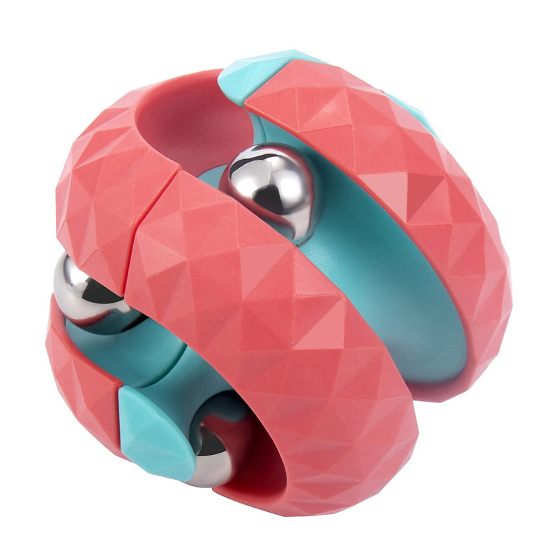Tracycy Orbit Ball & Fidget Cube Top Spinning Toys [(Stress Relief Gifts & Creative Decompression)] for Kids, Children & Adults