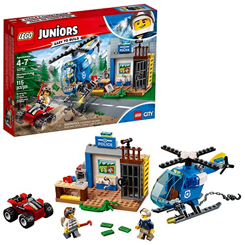 LEGO Juniors 10751 Mountain Police Chase Building Kit (115 Pieces)