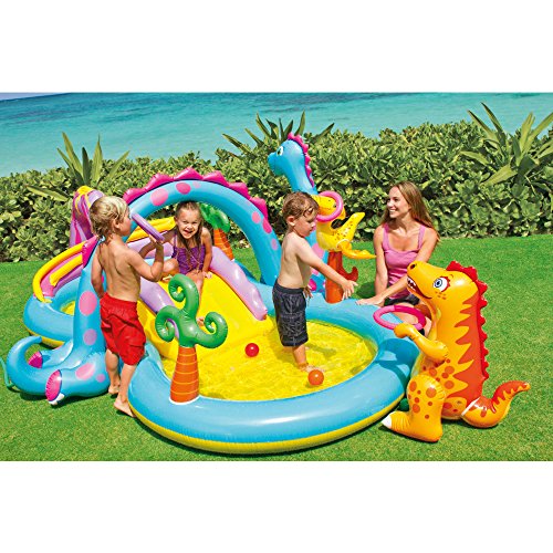Intex Dinoland Inflatable Play Center, 119" x 90" x 44" (For Ages 2+)