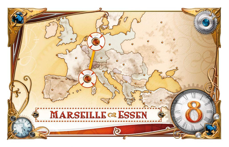 Ticket to Ride Europa 1912 Expansion (Family Board Game for 2-5 Players, 8+) by Days of Wonder