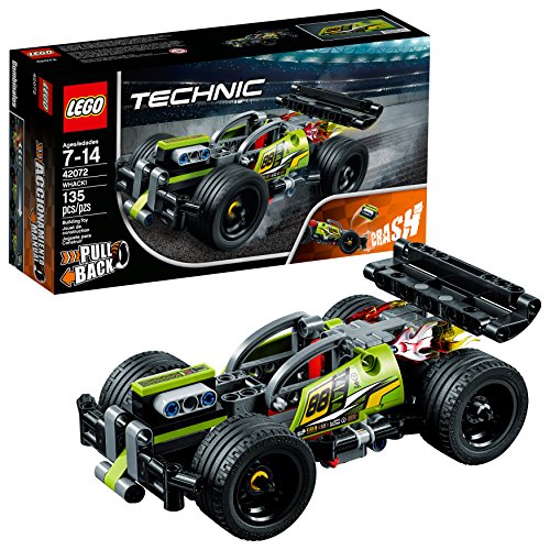 LEGO Technic 42072 WHACK! Building Kit with Pull-Back Stunt Car (135 Pieces)