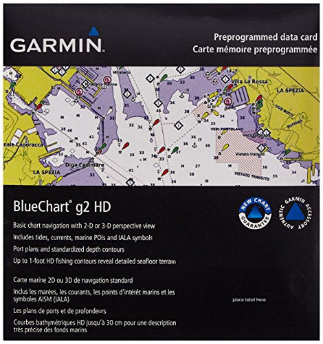 Garmin BlueChart g2 Southeast Caribbean Saltwater Map (microSD Card)