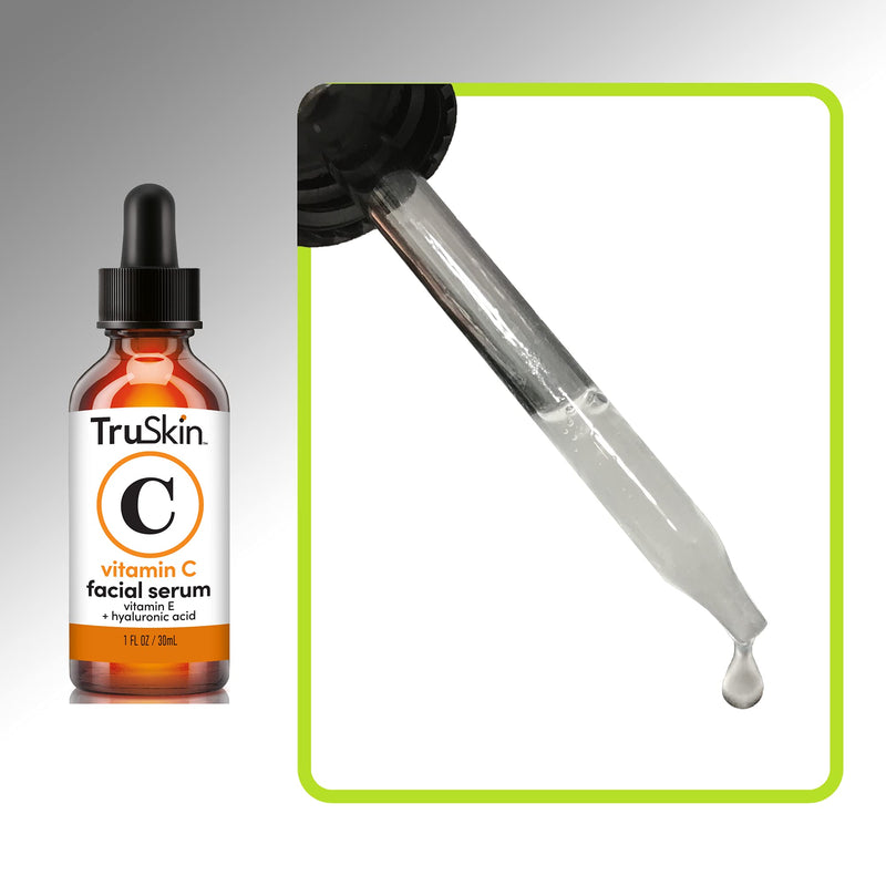TruSkin Vitamin C Anti-Aging Serum with Hyaluronic Acid & Jojoba Oil (1 fl oz)