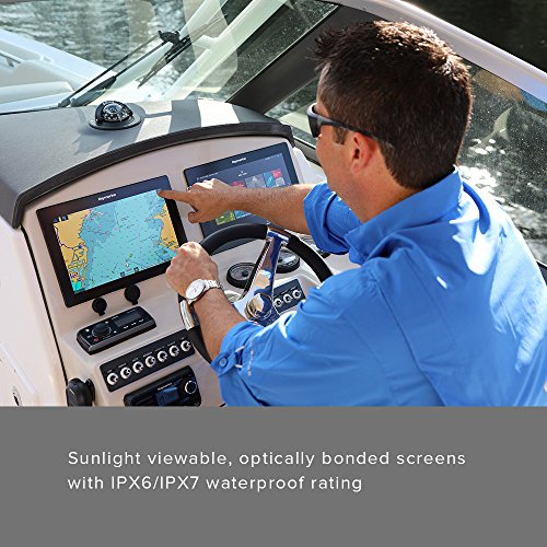 Raymarine Axiom 9 Fish Finder w/ Built-in GPS, WiFi, Chirp Sonar & RealVision 3D (Navionics+)