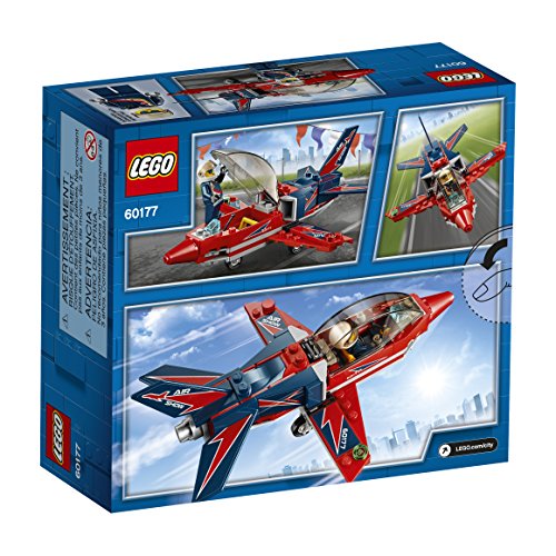 LEGO City 60177 Airshow Jet Building Kit (87 Pieces)