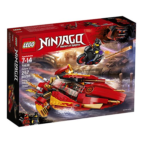 LEGO NINJAGO Katana V11 70638 Building Kit with 257 Pieces (Discontinued by Manufacturer)