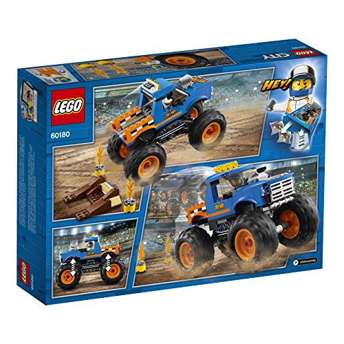 LEGO City Monster Truck 60180 Building Kit (192 Pieces) [Discontinued by Manufacturer]