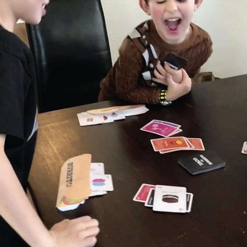 Taco vs Burrito Card Game [Created by a 7-Year-Old]