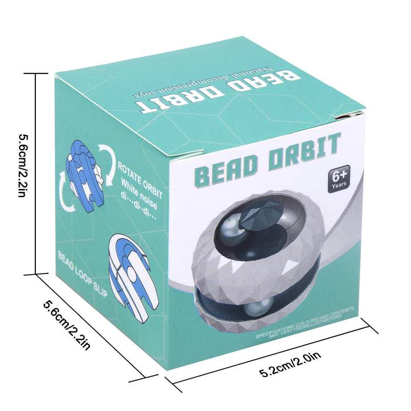 Tracycy Orbit Ball & Fidget Cube Top Spinning Toys [(Stress Relief Gifts & Creative Decompression)] for Kids, Children & Adults