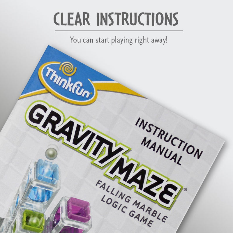 ThinkFun Gravity Maze Marble Run Brain Game & STEM Toy (Award-Winning, Age 8+)