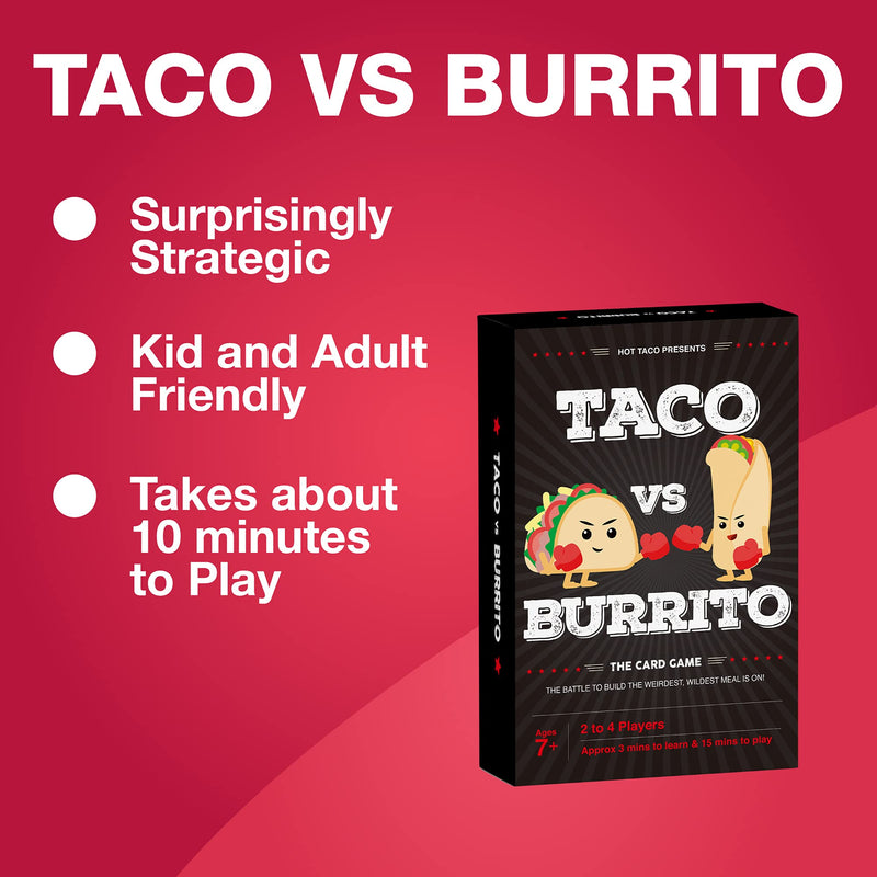 Taco vs Burrito Card Game [Created by a 7-Year-Old]
