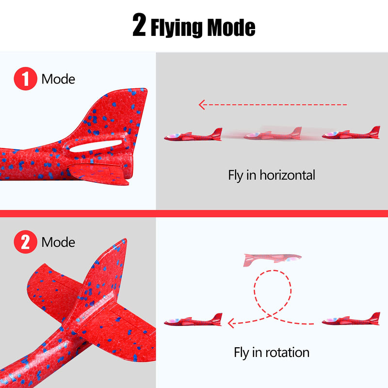 Toyly LED Airplane Toys (2 Pack)