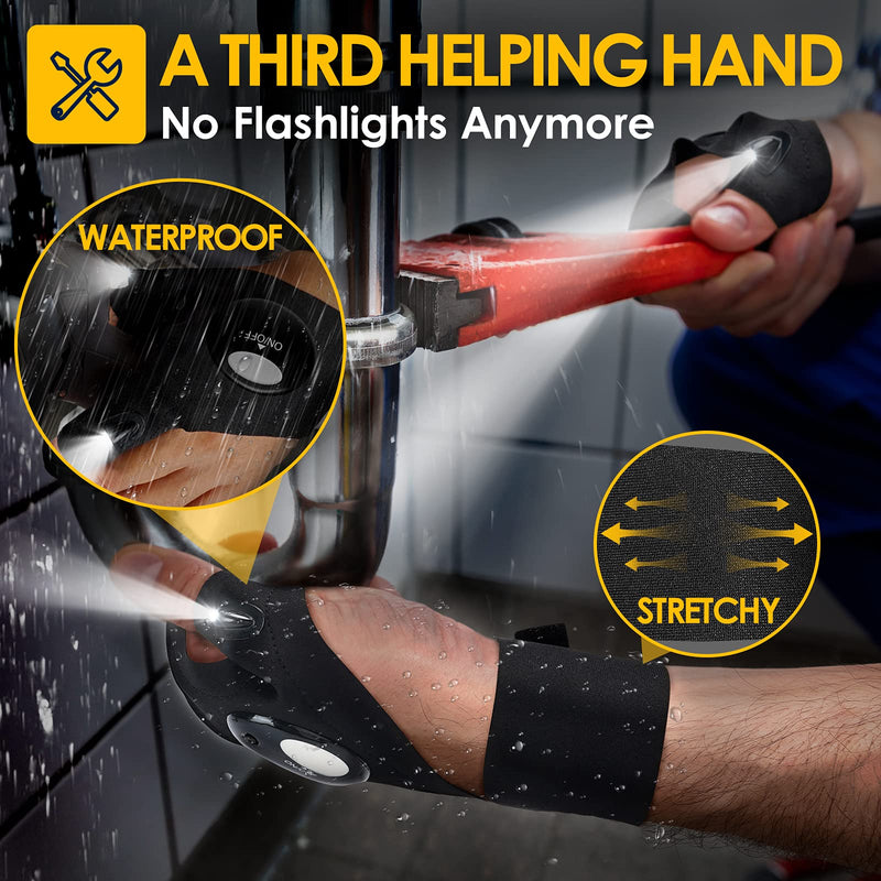 LED Torch Gloves [Flashlight]