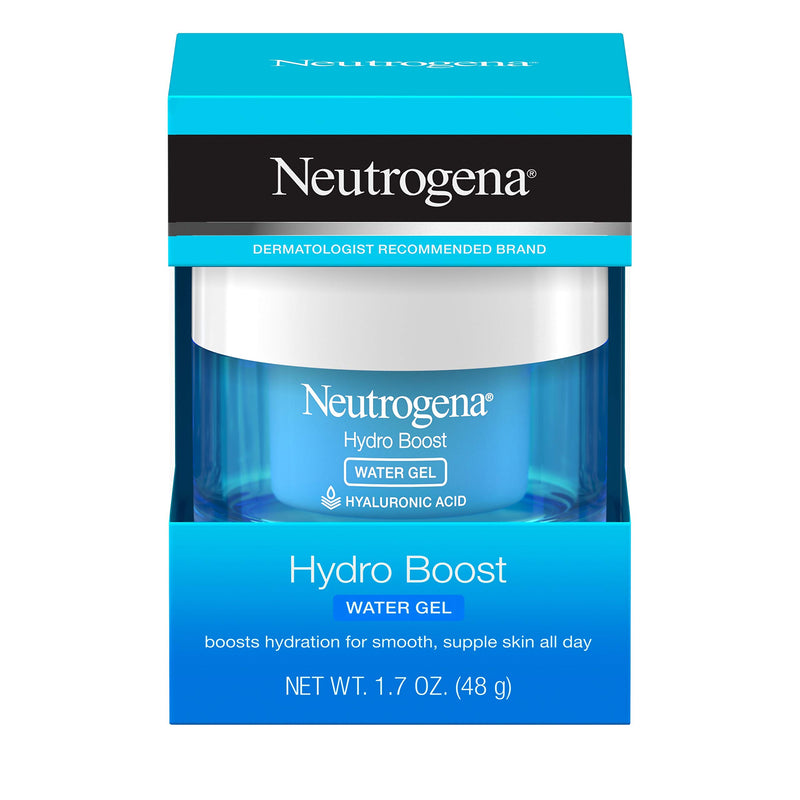Neutrogena Hydro Boost Water Gel Moisturizer (1.7 fl. oz), With Hyaluronic Acid for Dry Skin, Oil-Free, Non-Comedogenic