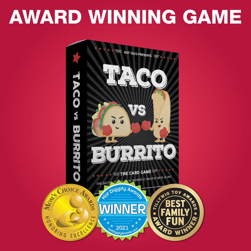 Taco vs Burrito Card Game [Created by a 7-Year-Old]