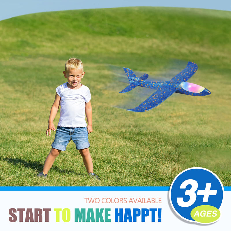 Toyly LED Airplane Toys (2 Pack)