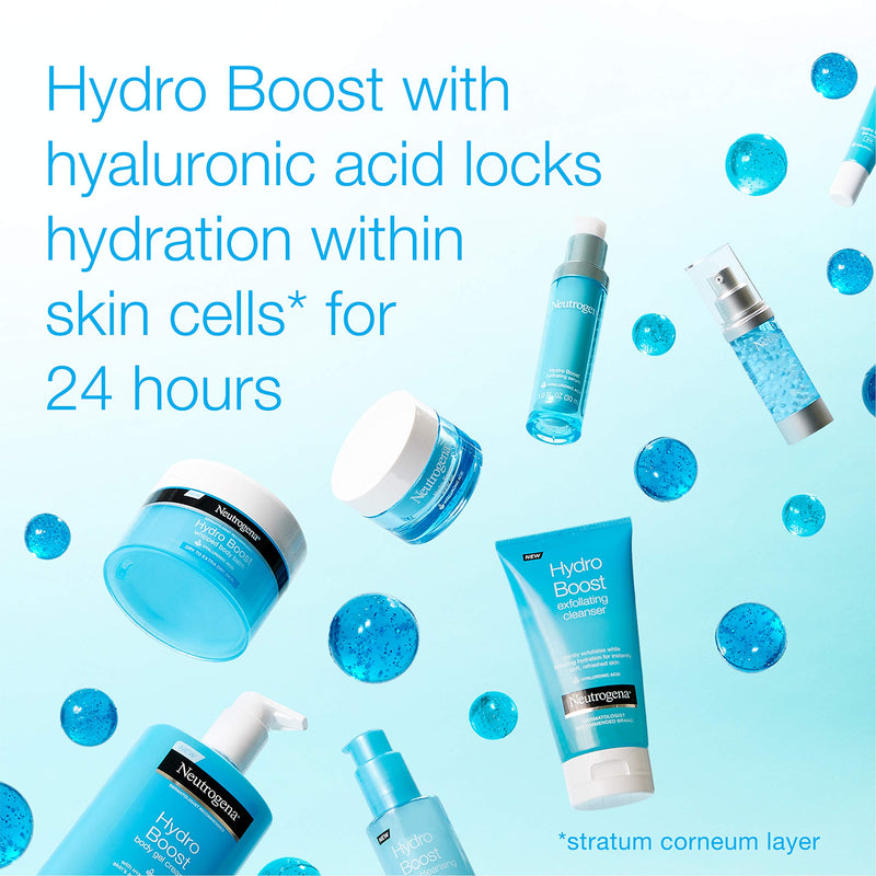 Neutrogena Hydro Boost Water Gel Moisturizer (1.7 fl. oz), With Hyaluronic Acid for Dry Skin, Oil-Free, Non-Comedogenic