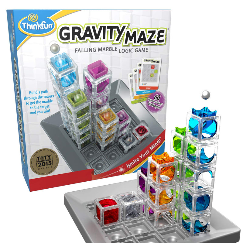 ThinkFun Gravity Maze Marble Run Brain Game & STEM Toy (Award-Winning, Age 8+)