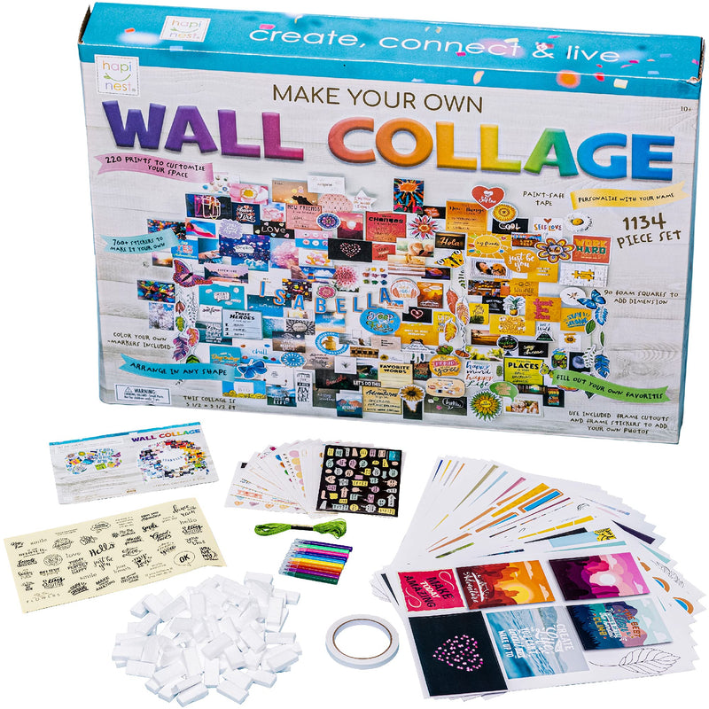Hapinest DIY Wall Collage Picture Arts and Crafts Kit (DIY Art Kit)