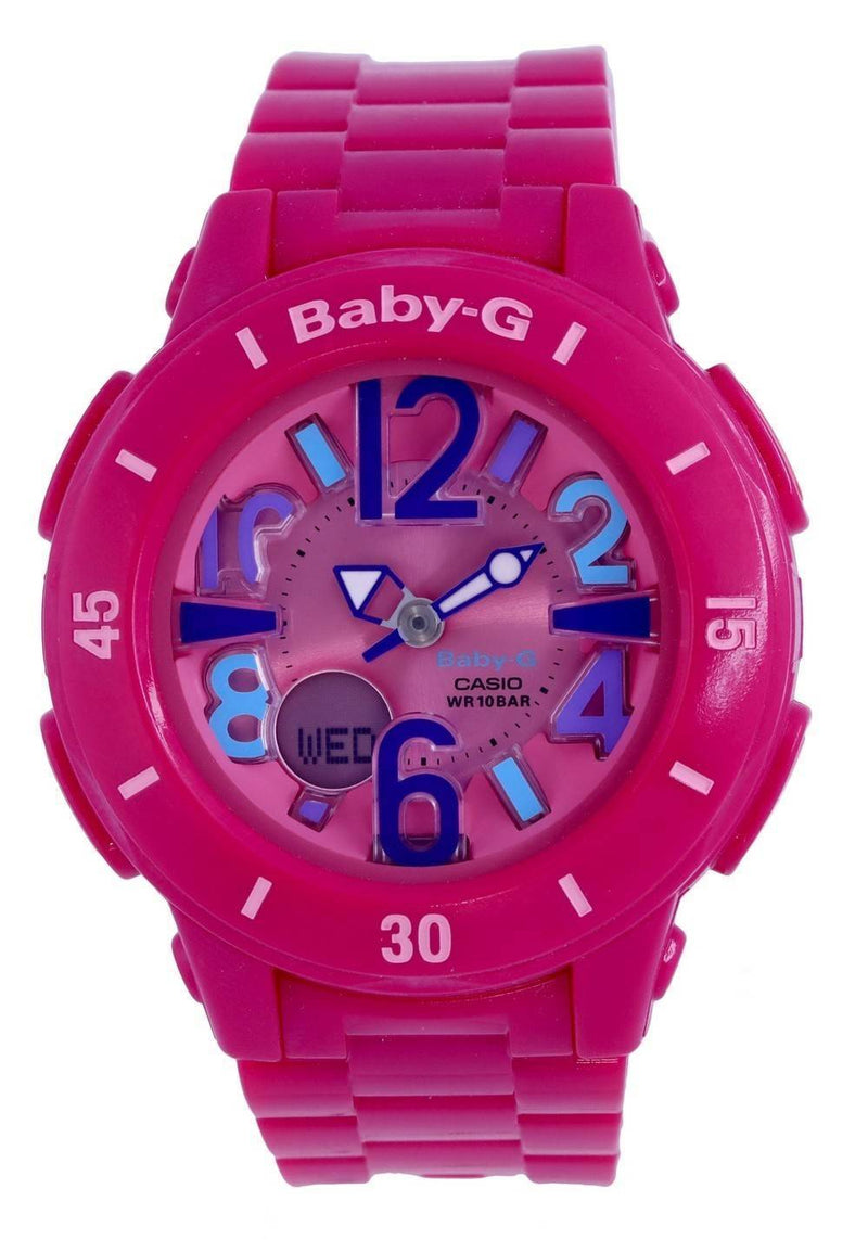 Casio Baby-G Neon Marine Analog Digital Quartz BGA-171-4B1 BGA171-4B1 100M Women's Watch