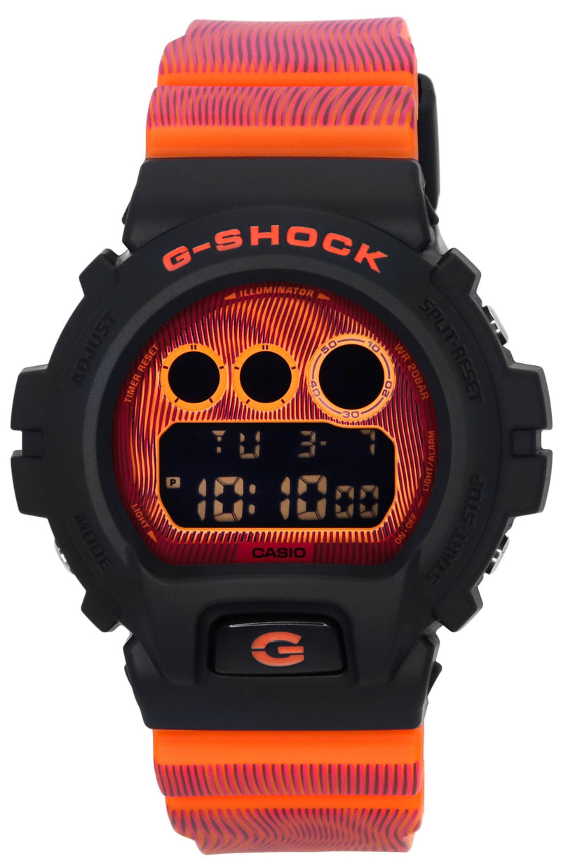 Casio G-Shock Time Distortion Series Digital Quartz DW-6900TD-4 DW6900TD-4 200M Men's Watch