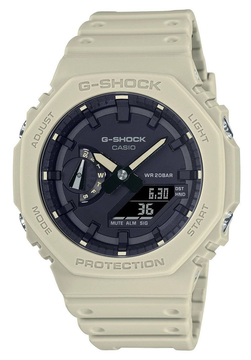 Casio G-Shock Standard Analog Digital Resin Strap GA-2100-5A GA2100-5 200M Men's Watch